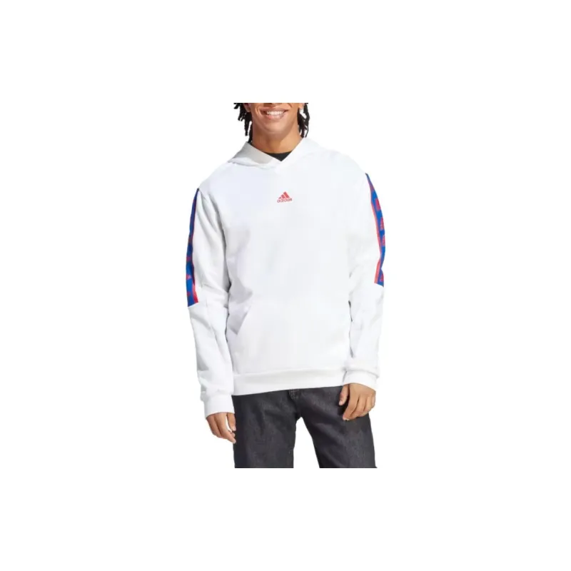 Adidas Brandlove Hoodie Sweatshirt Men's White-1
