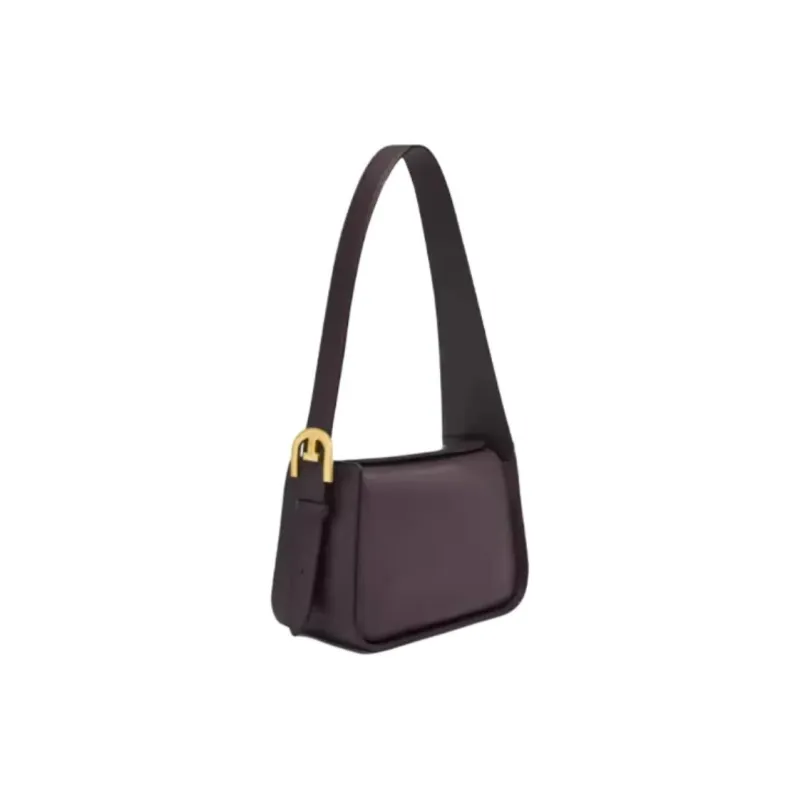 SAM EDELMAN Cow Leather Handbag Shoulder Bag Small Size Women's Dark Brown/Chocolate-1