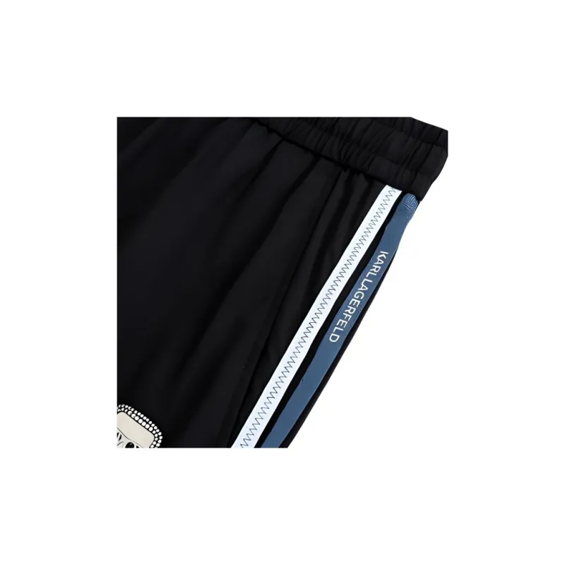 KARL LAGERFELD SS24 Casual Pants Men's Black-2