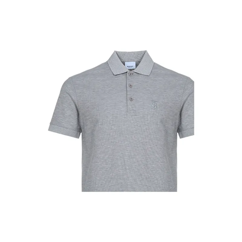 Burberry Monogram Motif Cotton Piqué Polo Shirt-5