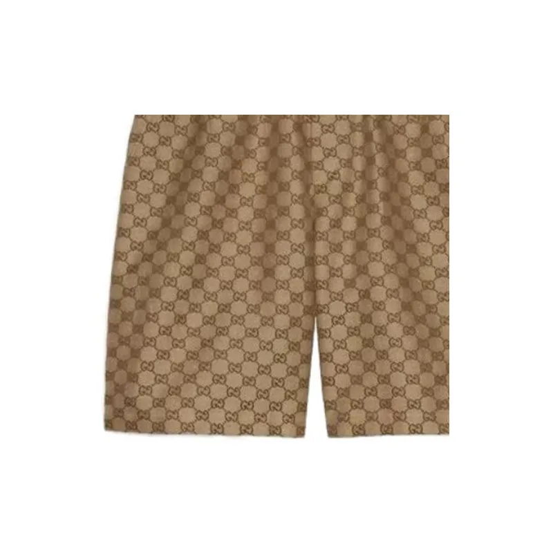 GUCCI SS23 Casual Shorts Men's Beige-3