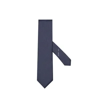 Ermenegildo Zegna Jacquard Pointed Tip Tie