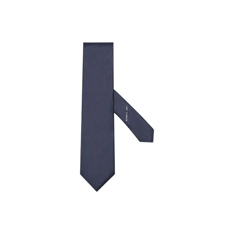 Ermenegildo Zegna Jacquard Pointed Tip Tie-0