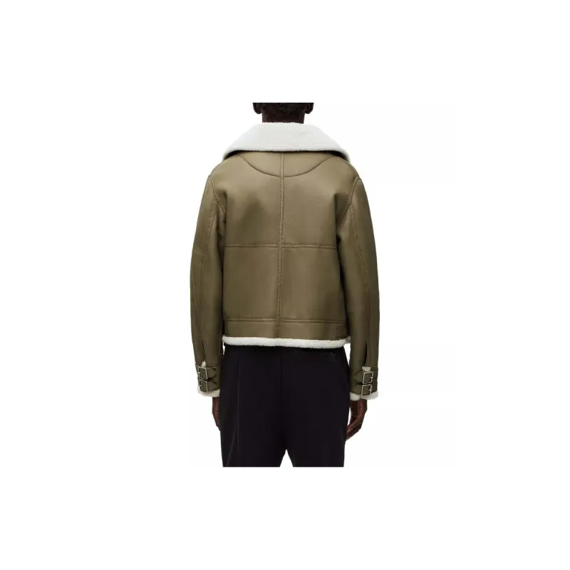 LOEWE Aviator Shearling Jacket-3