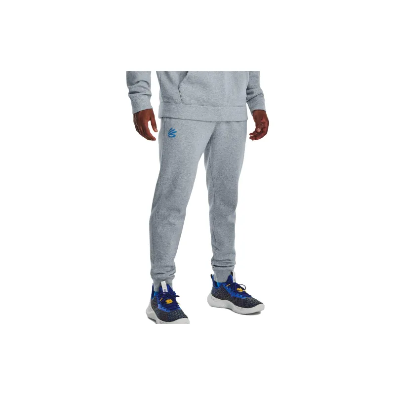 Under Armour Knitted Sports Pants Men's Gray Blue-4