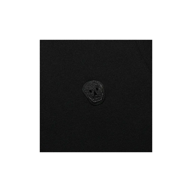 Alexander McQueen Polo Shirts Men Black-4