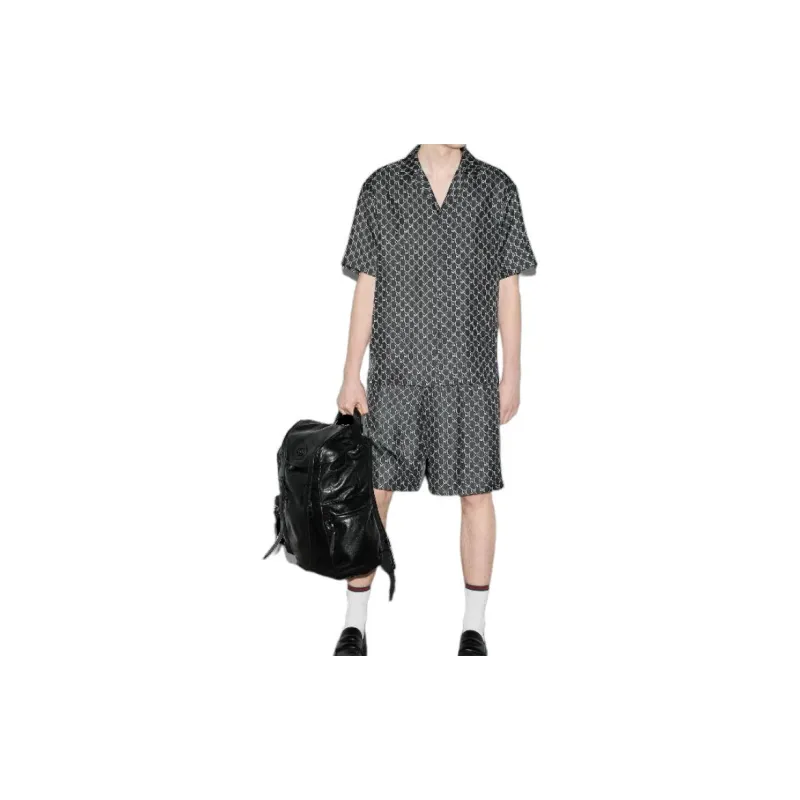 GUCCI Monogram Vacation Shirt-1