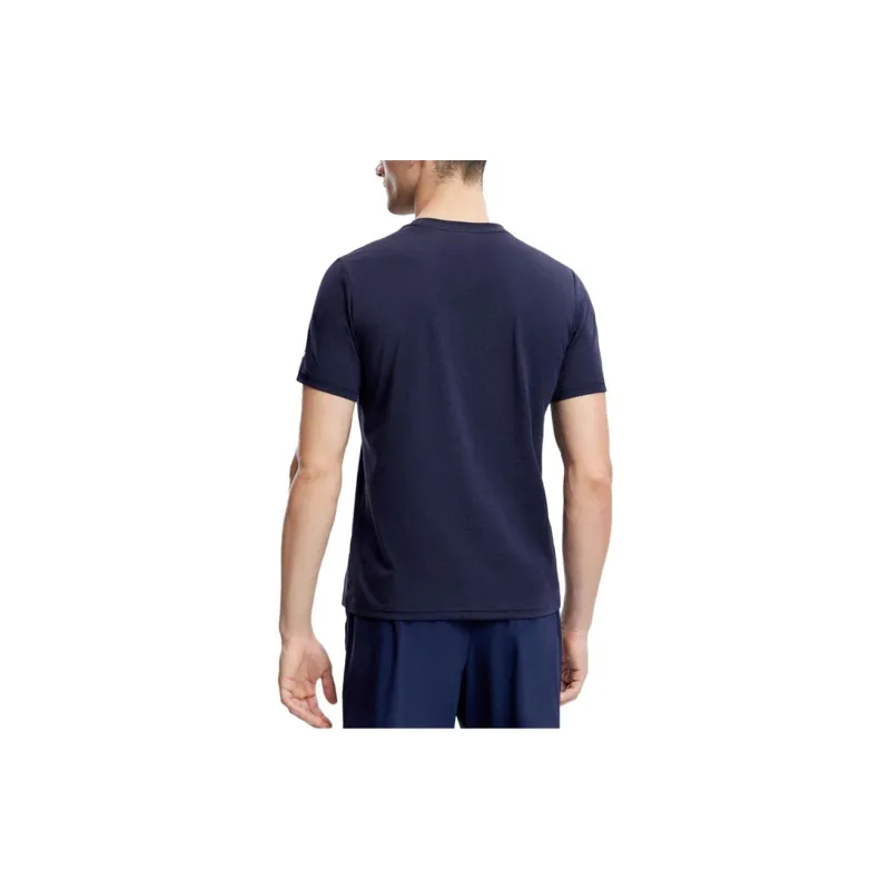 FILA T Shirts Men Navy Blue-4