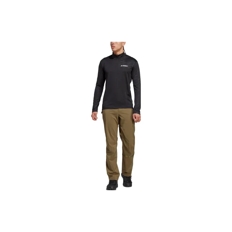 Adidas Free Shipping With AdiClub Terrex Multi Half-Zip Long Sleeve Tee-1