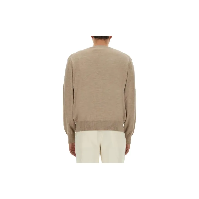 AMIPARIS Paris Ami De Coeur Logo Embroidered Buttoned Cardigan-2