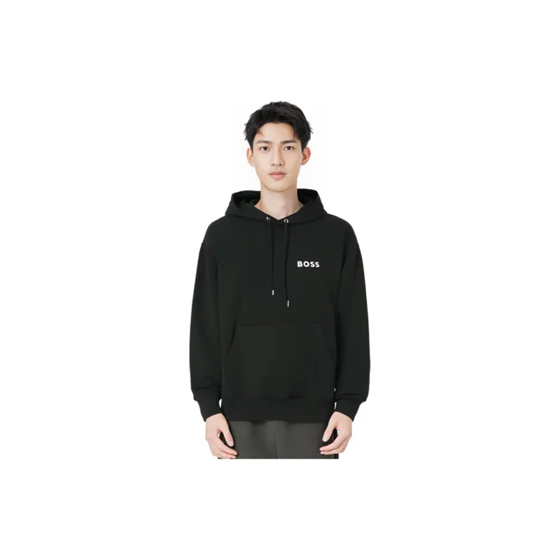 HUGO BOSS Sweatshirts Men Black-6