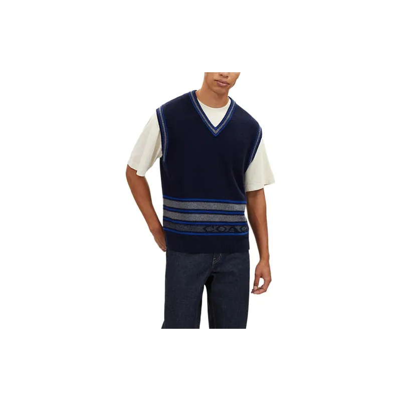 COACH SS24 Tank Tops Men's Navy-1