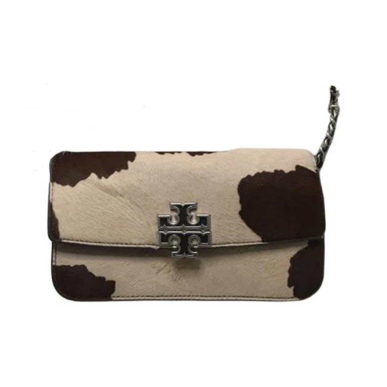 Tory burch cow print purse sale