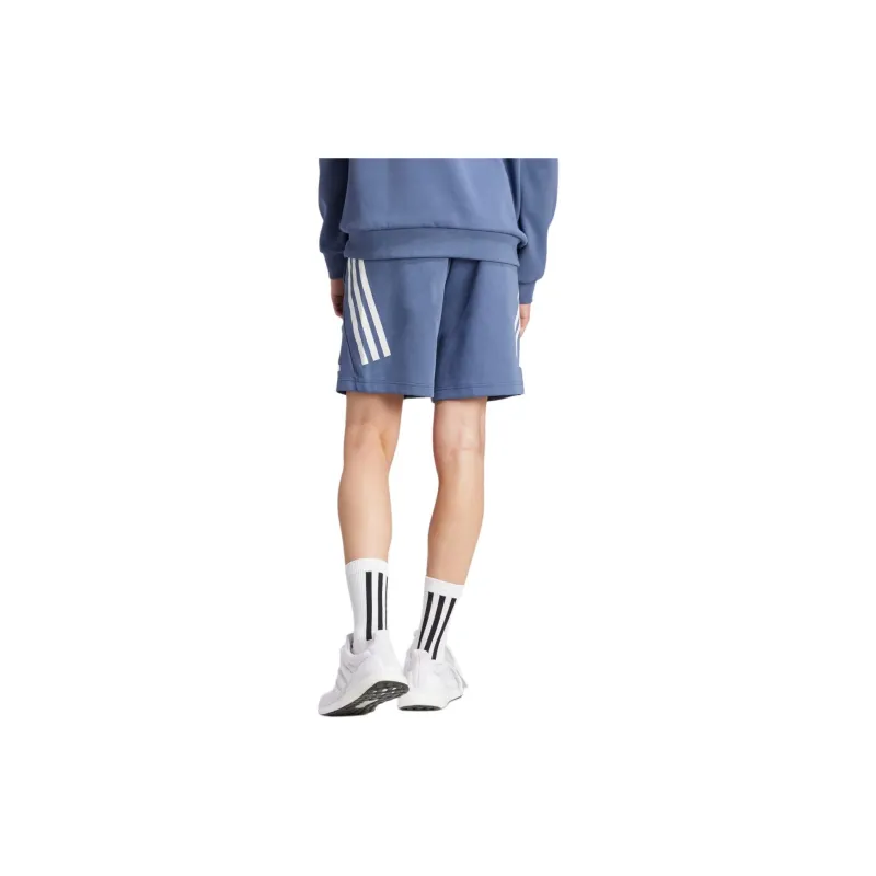 Adidas Future Icons 3 Stripes Shorts Casual Shorts Men's Blue-2