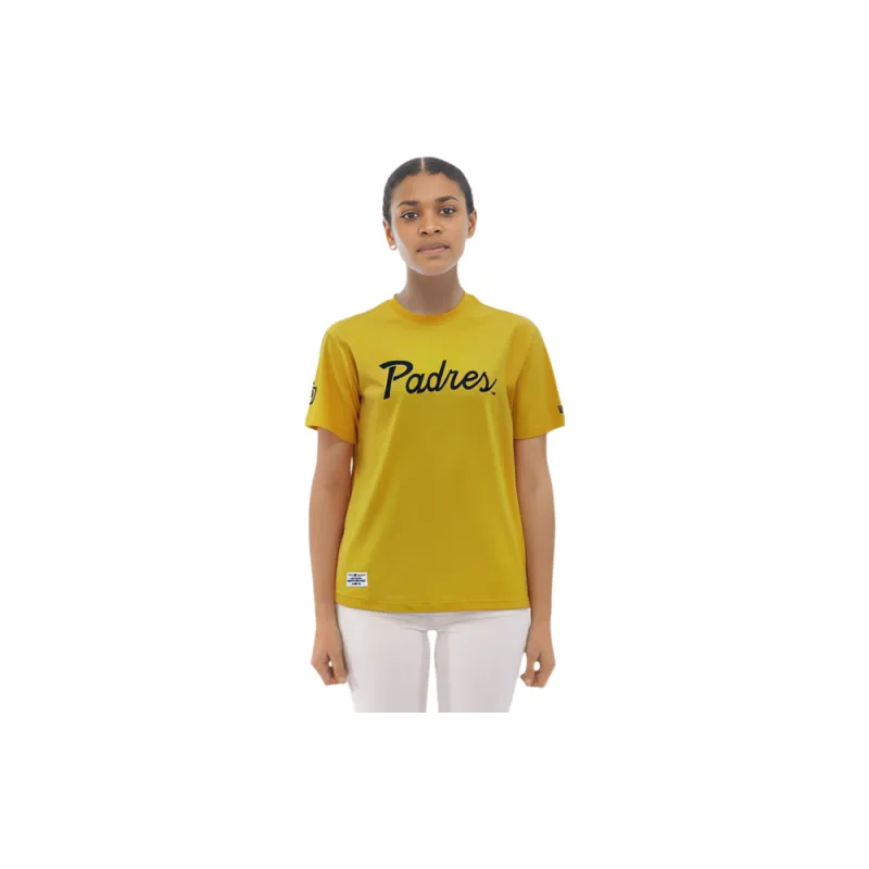 New Era SS24 T Shirt Unisex Yellow-4