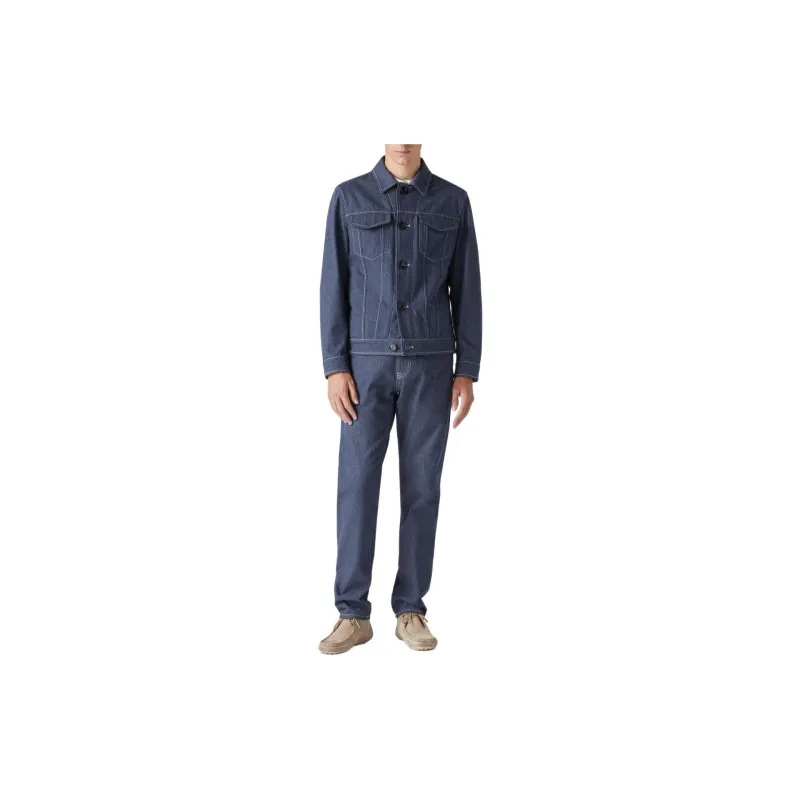 Loro Piana Jackets & Coats Men's Cresting Wave Blue-2