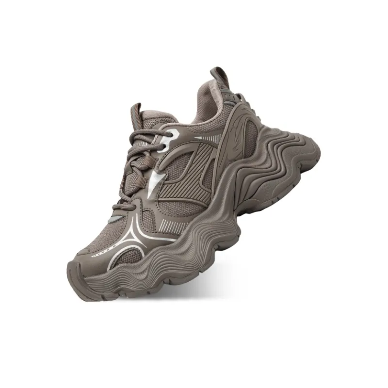 CHERYKALLY Cushioning Anti Slip And Wear Resistant Height Increasing Low Top Chunky Sneakers Women's-15