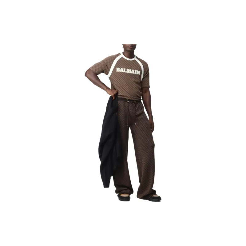 BALMAIN Retro Mini Monogram T-shirt-2
