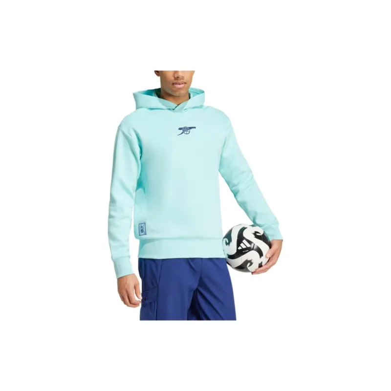 Adidas Arsenal Sweatshirt Men's Transparent Aqua Green-2