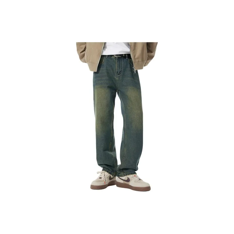 GTRG Jeans Unisex Olive Green-1