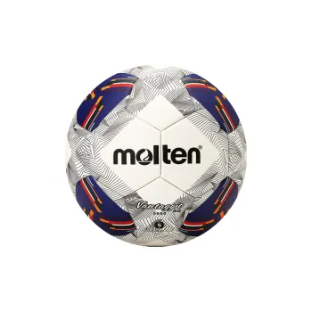 Molten Size 5 Soccer PU Seamless Thermal-bonding Unisex White Blue