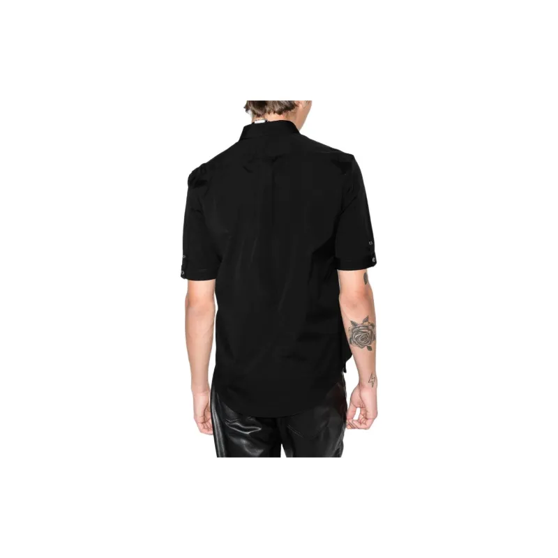 Alexander McQueen Short sleeve Cotton Shirt-3