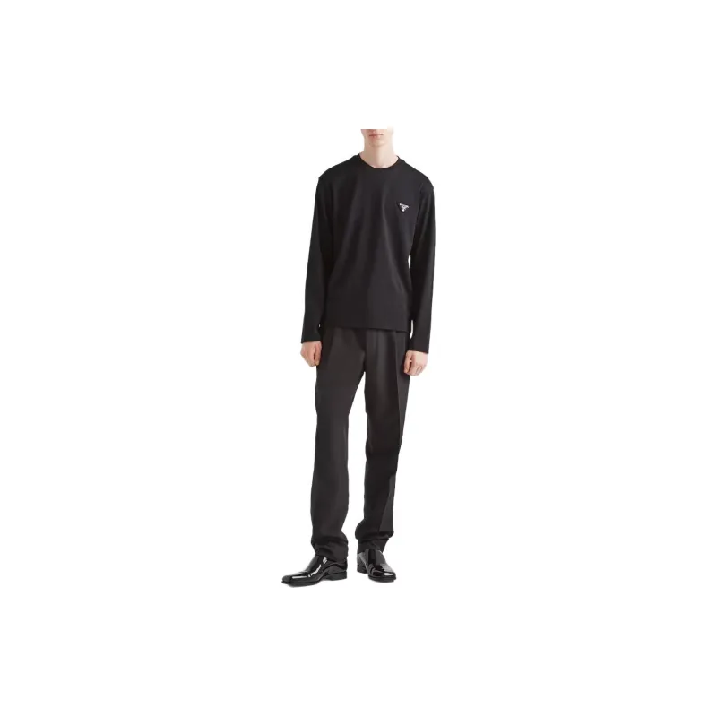 PRADA T Shirts Men Black-1