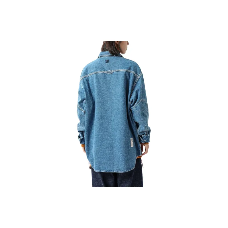 GOLDLION G+ Denim Jacket Men's Medium Blue-2
