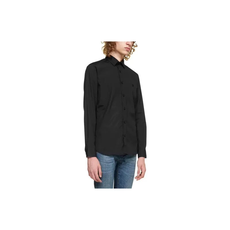 Burberry Equestrian Knight Embroidered Buttoned Shirt-2