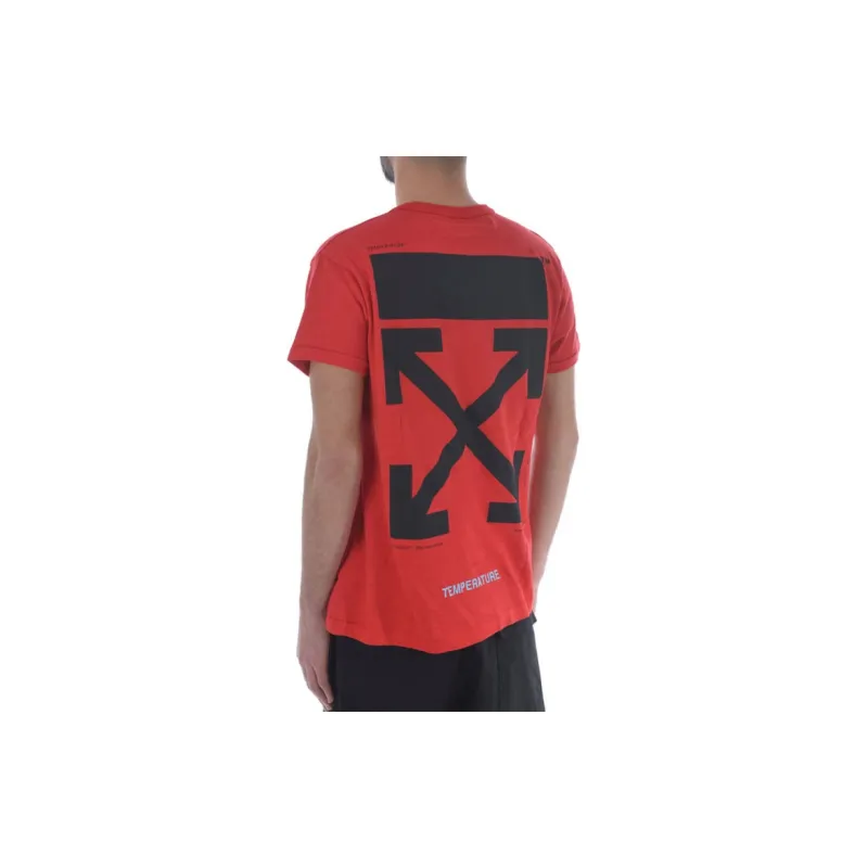 OFF WHITE Mona Lisa Temperature Tee-3