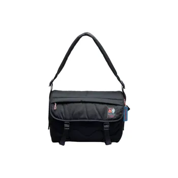 Coachtopia Recycled Polyester Messenger Bag, Crossbody Handbag, Shoulder Bag Tubas Women's Black