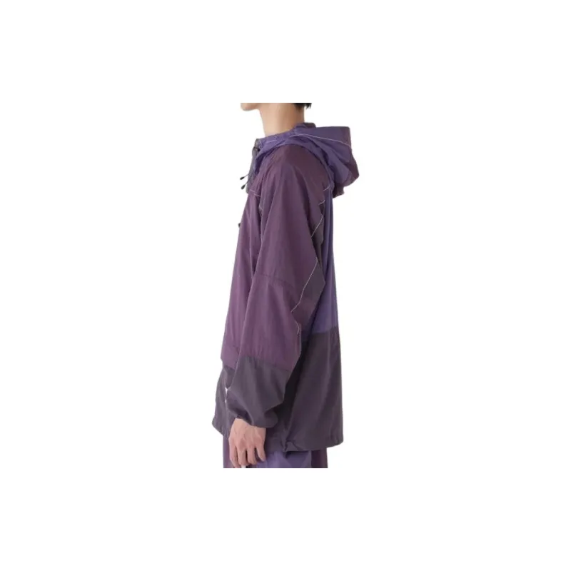 Gramicci X And Wander Patchwork Wind Hoodie 'Multicolor/Purple'-4