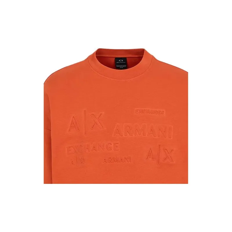 ARMANI EXCHANGEAE Sweatshirt Men's Orange-3