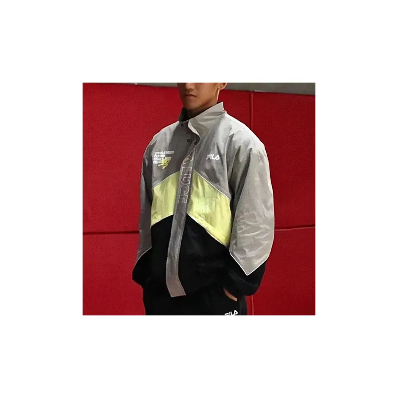 FILA FUSION Jackets & Coats Men's Gray Name-2