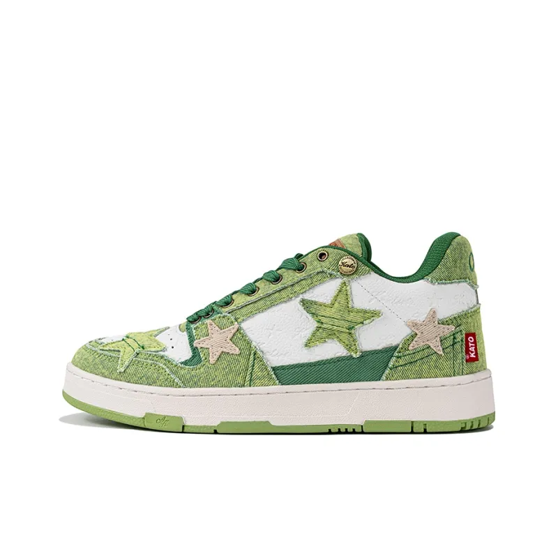 KAALIXTO Skateboarding Mid 'Green Jeans Avocado'-0