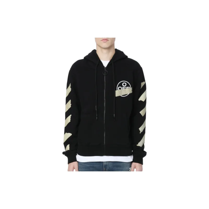 OFF WHITE Arrows Zip Up Hoodie-2
