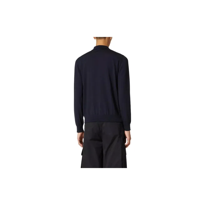 Valentino Long Sleeved Polo Shirt-2