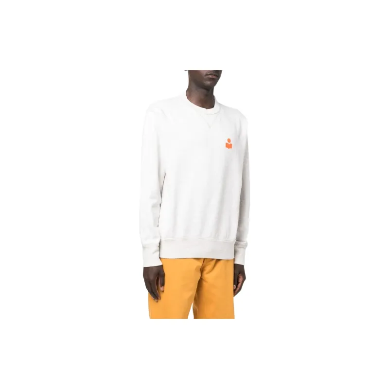 ISABEL MARANT Sweatshirts Men Gray-2