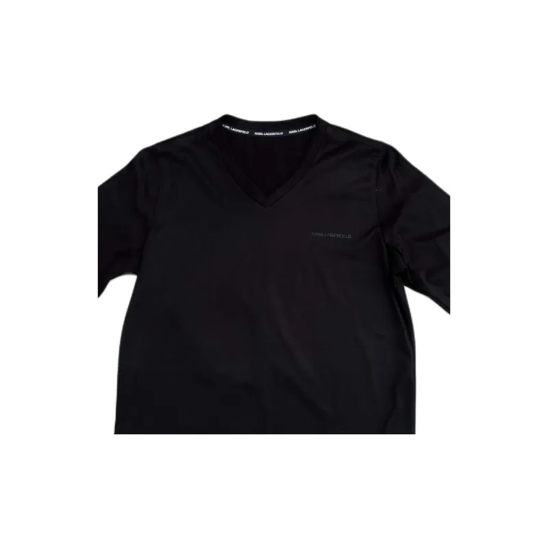 KARL LAGERFELD T Shirt Men's Black-1