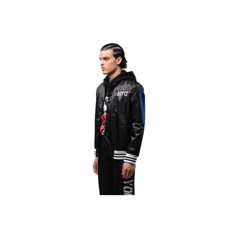 Zoo York Baseball Jerseys Unisex Black-4