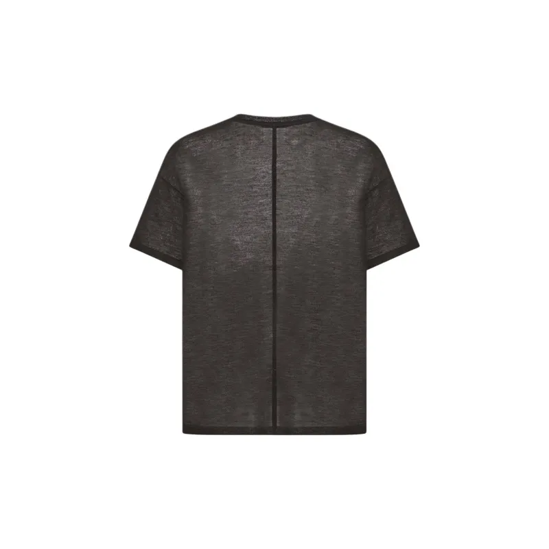 THE ROW SS24 Cashmere Sweater Women's Dark Brown-1