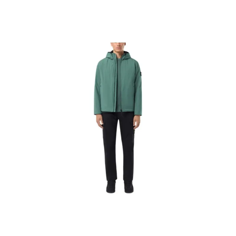 STONE ISLAND Zip Up Hooded Jacket-2