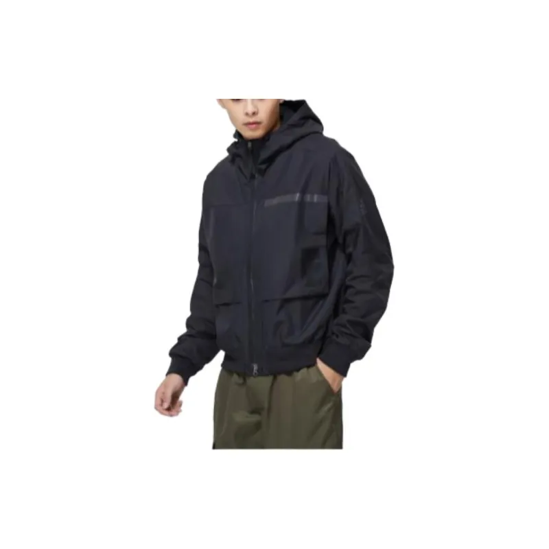 Adidas Jackets Men Black-4