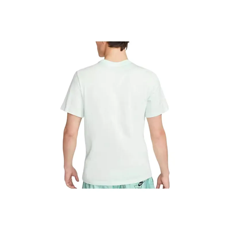 Nike T Shirts Men Light Green-3