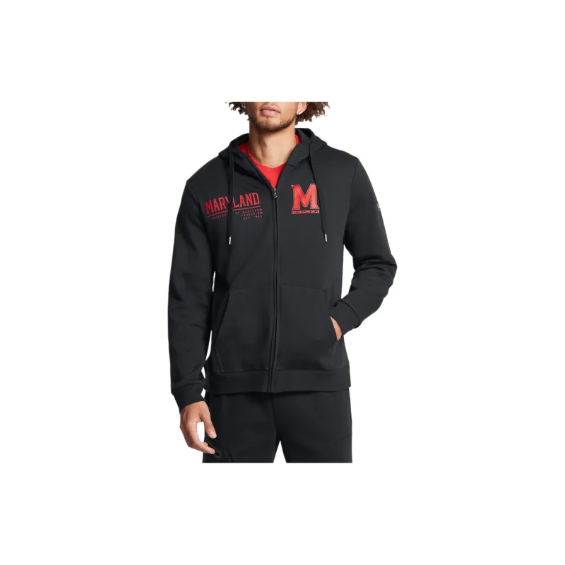 Under Armour Rival University Of Maryland College Park Sweatshirt Men's Black-2