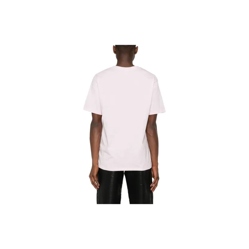 BALMAIN Logo Printed Round Neck T Shirt-2