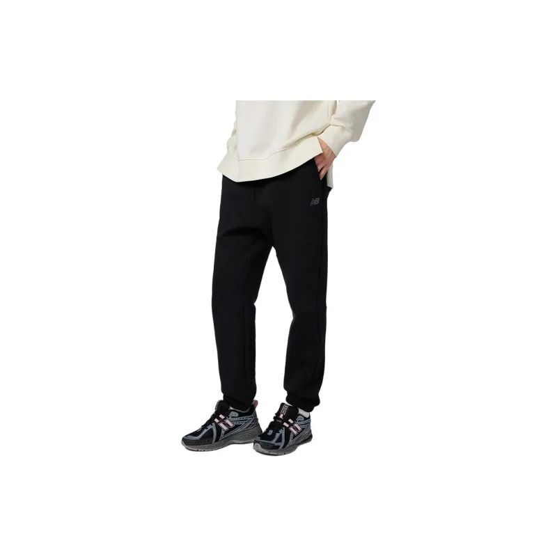 New Balance Knitted Sweatpants Men Black-3