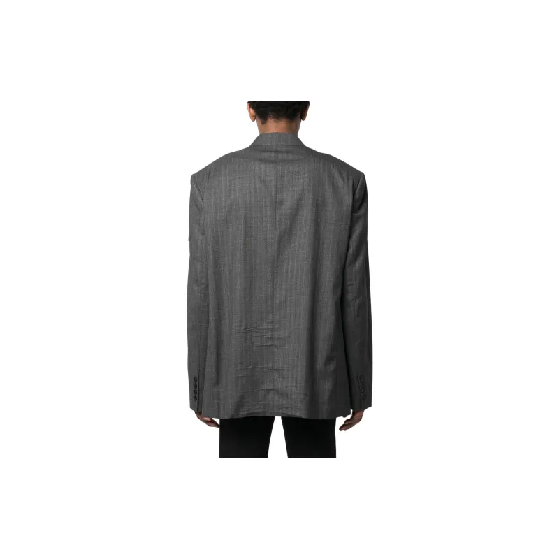 Balenciaga Jackets Men Dark Gray-3