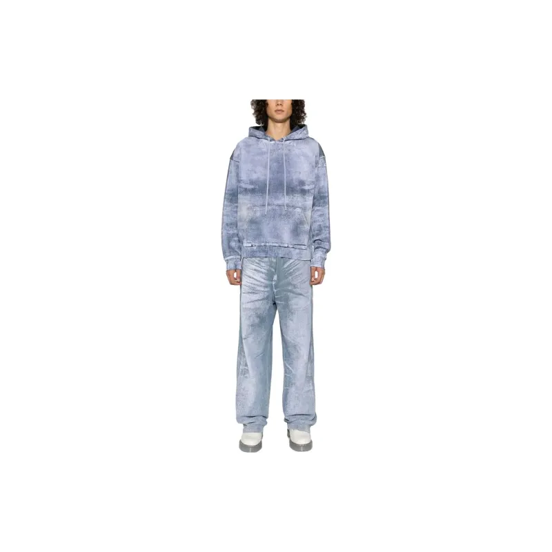 DIESEL Crease Detailed Drawstring Trousers-2