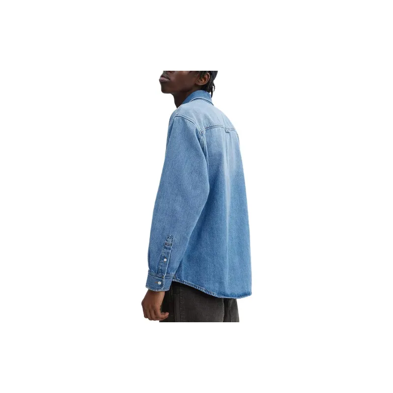 COACH Shirts Men Blue-2